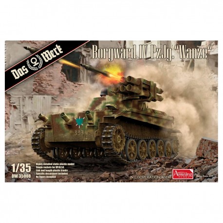 Modelo de escala 1/35 do Borgward IV Panzerjäger Wanze