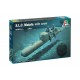 Maquete do S.L.C. Maiale da Italeri em escala 1/35 com tripulação