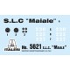 Maquete do S.L.C. Maiale da Italeri em escala 1/35 com tripulação