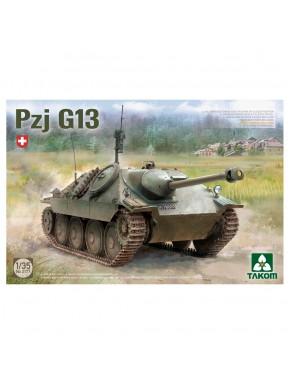 Boîte de la maquette à l'échelle 1/35 Pzj G13 par Takom