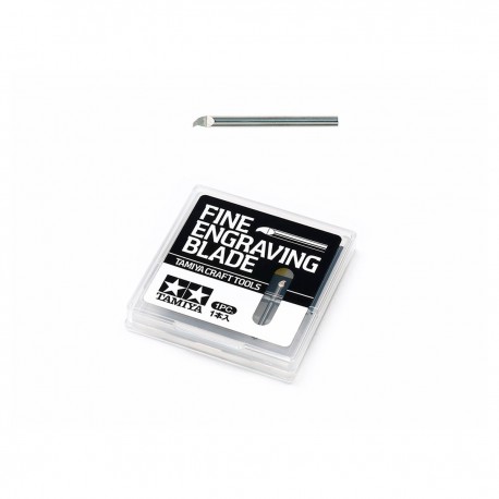 Lame de gravure fine 0,2mm Tamiya dans un étui