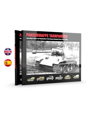 Couverture du livre Panzerwaffe Tarnfarben sur le camouflage allemand