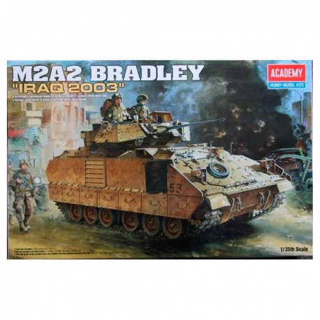 Maquete M2A2 Bradley Iraque 2003 escala 1/35 Academy