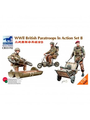 Parachutistes britanniques Set B action par Bronco