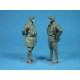 Figuras de aviadores navales alemanes con chalecos salvavidas en 1/32