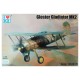 Maqueta Gloster Gladiator MK2 1/48 con calcomanías RAF