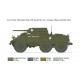 Kit de maquete Italeri 1/35 M8 Greyhound com decalques