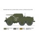 Kit de maquete Italeri 1/35 M8 Greyhound com decalques