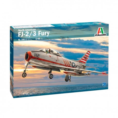 Caixa de maquete North American FJ-2/3 Fury Italeri