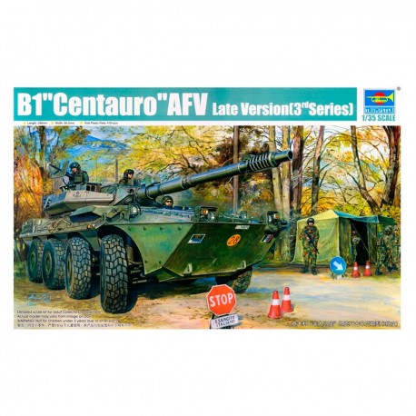 Caja de la maqueta B1 Centauro Versión Tardía 1/35 de Trumpeter