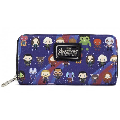 Portefeuille Avengers Marvel Kawaii Loungefly