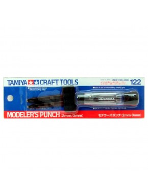 Outil Perforateur Modéliste Tamiya 2mm/3mm avec accessoires