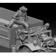 Set de tres figuras de resina LRDG Crew 2 de Thunder Model