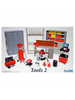 Set d'outils de garage à l'échelle 1/24 de Fujimi