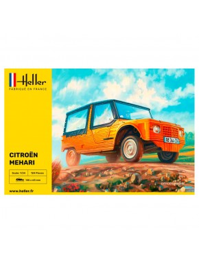 Maquette Heller Citroën Méhari 1/24