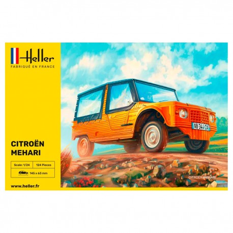 Maqueta Citroën Méhari 1/24 de Heller