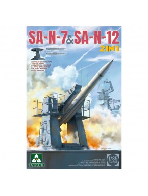 Maquette TAKOM échelle 1/35 SA-N-7 & SA-N-12