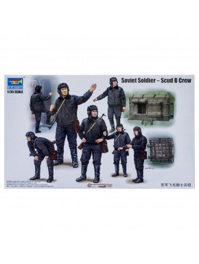 Conjunto de figuras de soldados soviéticos Scud B Crew 1/35
