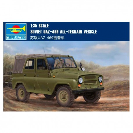 Maquete UAZ-469 1/35 da Trumpeter