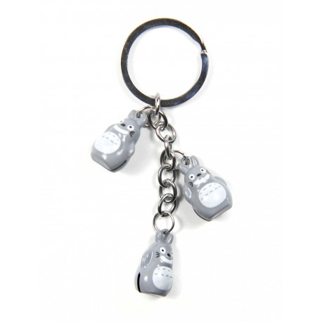 Porte-clés à grelots Totoro de l'anime