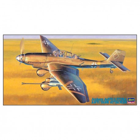 Maquete Ju-87G-2 Stuka antitanque Hasegawa