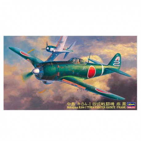 Maquete do Nakajima Ki84-I Hayate em escala 1/48