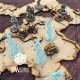 Tuiles modulaires MDF The Cave par Pwork Wargames