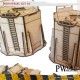 Kit décor industriel MDF Pwork Wargames