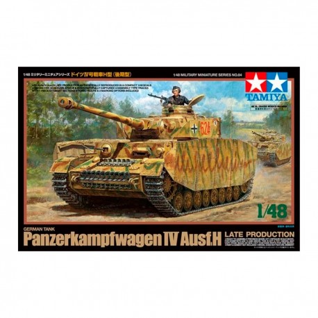 Kit modèle Panzer IV Ausf.H à l'échelle 1/48 de Tamiya
