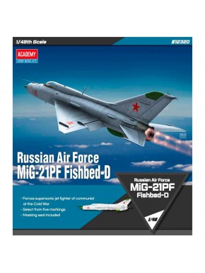Maquette MiG-21PF Fishbed-D 1/48 Force Aérienne Russe