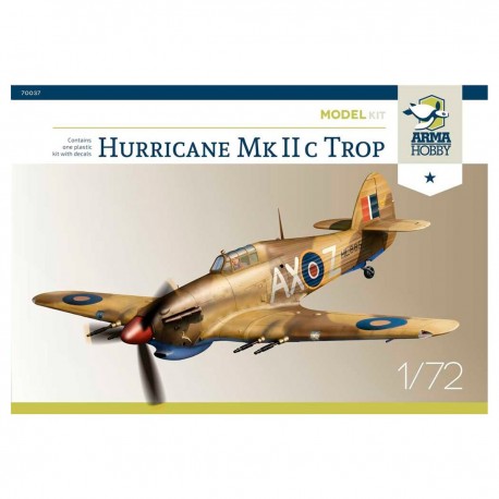 Kit modèle Hurricane Mk IIc Trop Arma Hobby