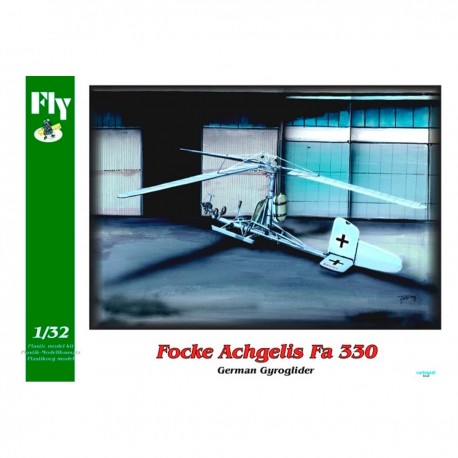 Modelo a escala del gyroglider Focke Achgelis Fa 330 1/32