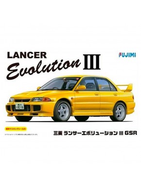 Model kit Mitsubishi Lancer Evo III GSR a escala 1/24