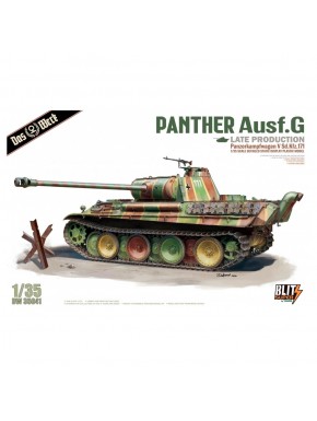 Modelo a escala 1/35 Panther Ausf G de Das Werk