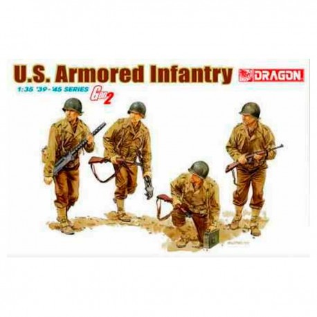 Maqueta de infantería blindada estadounidense de Dragon