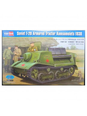 Tracteur Blindé Soviétique T-20 Komsomolets 1938 HobbyBoss