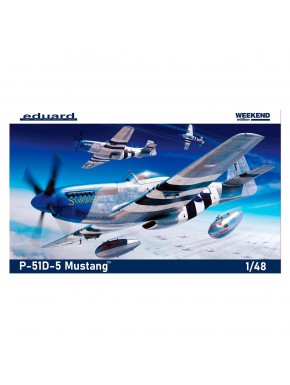 Kit de modelo P-51D-5 Mustang Eduard escala 1/48