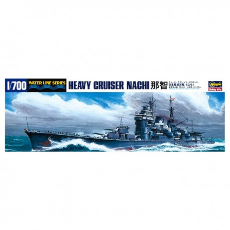 Caixa da maquete do cruzador pesado IJN Nachi escala 1/700 da Hasegawa