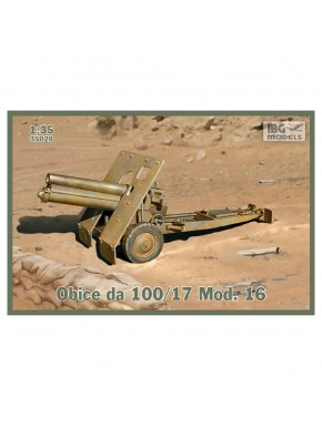 Maquette Obice Da 100/17 Mod. 16 1/35 en pièces