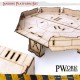 Set de décor MDF plateforme atterrissage pour wargames