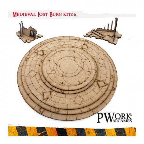 Kit de décor MDF Burgo Médiéval Perdu 06