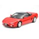 Maquete vermelha Honda NSX em escala 1/24