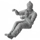Set de figuras LRDG Crew 4 Thunder Model 1/35