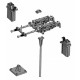 Ensemble d'armes 3D pour modèles LRDG à l'échelle 1/35