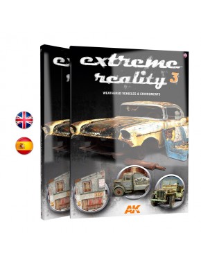 Couverture du magazine Extreme Reality 03 avec véhicule usé