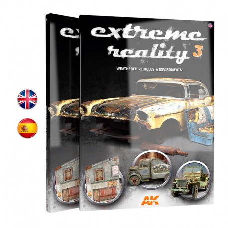 Couverture du magazine Extreme Reality 03 avec véhicule usé