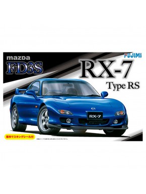 Maquete azul Mazda RX-7 Type RS Fujimi 1/24