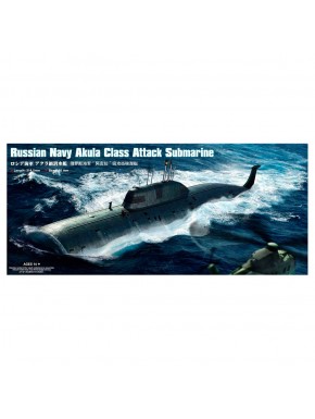 Modelo de submarino Akula 1/350 HobbyBoss