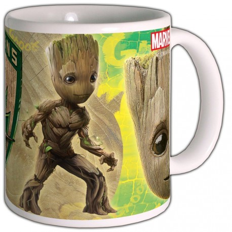 Taza Groot Guardianes de la Galaxia 2 Escudo