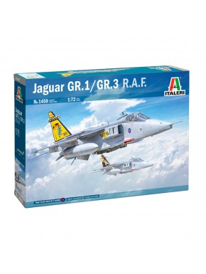 Modelo em escala 1/72 do Jaguar R.A.F. Italeri
